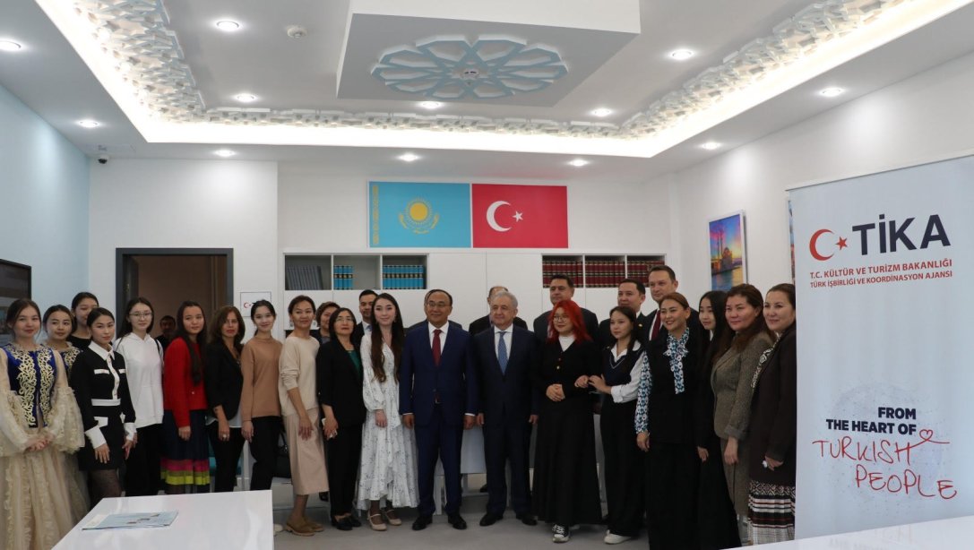 L.N.Gumilyev Avrasya Milli Üniversitesi'nde Türk Dili Sınıfı Açıldı